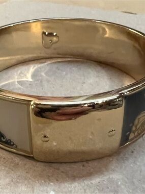 Chico's Gold Tone Bangle Bracelet